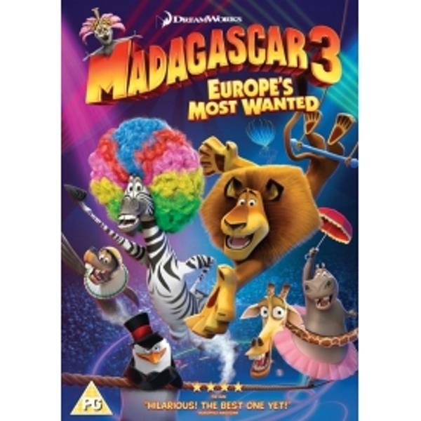 Madagascar 3 Europe's Most Wanted DVD