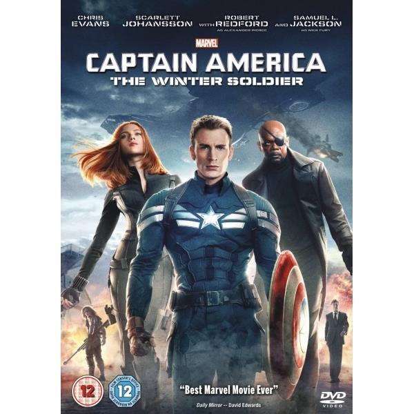 Marvels Captain America The Winter Soldier DVD