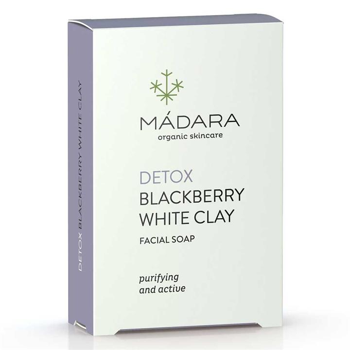 Madara Blackberry & White Clay Facial Soap (70g)