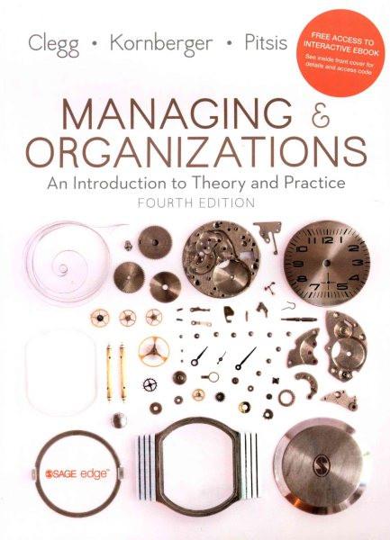 Managing and Organizations