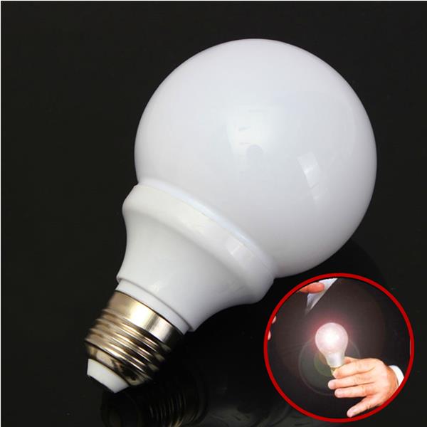 Magic Light Bulb Magnetic Control Trick Costume Joke Mouth LED