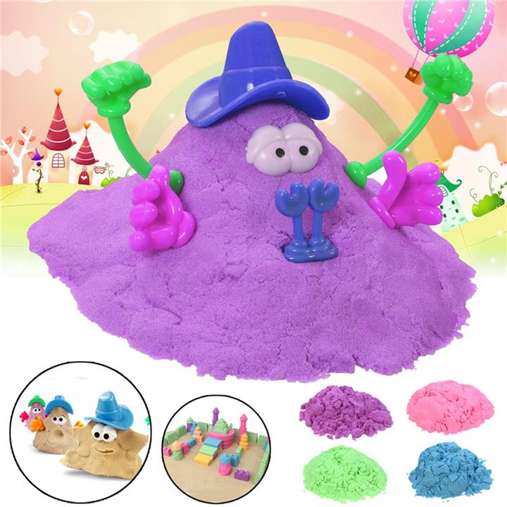 Magic Children DIY Space Sand Kids Play Handmade Colorful Mud Toys Pottery Clay