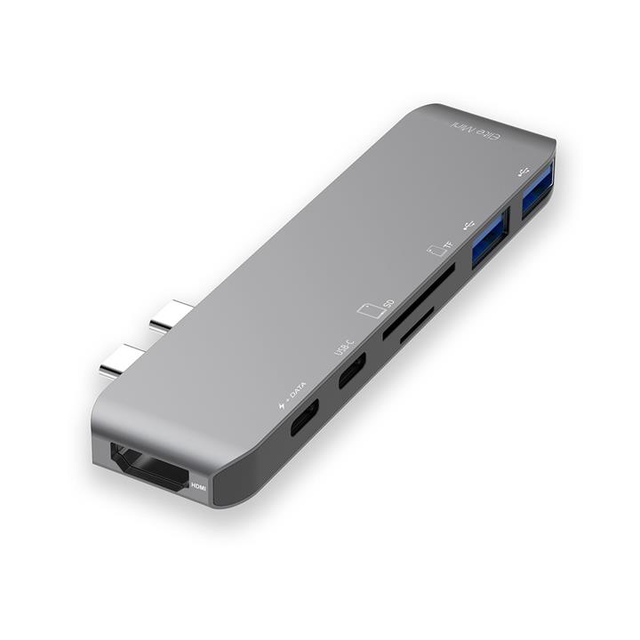 Mbeat Elite Mini Usb Type-C Hub With 4K Hdmi And Thunderbolt 3 Pass Through