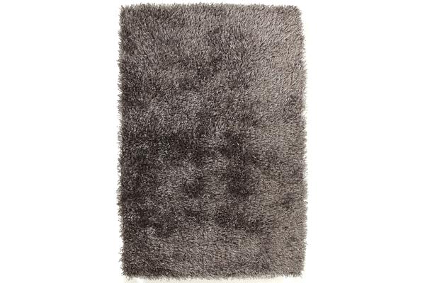 Metallic Noodle Shag Rug Grey 225x155cm