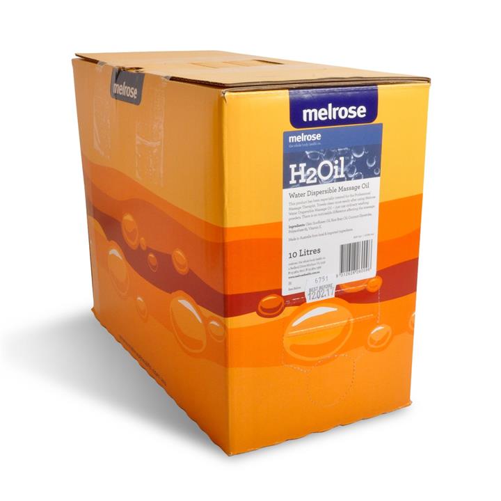 Melrose H2Oil Water Dispersible Massage Oil 10L