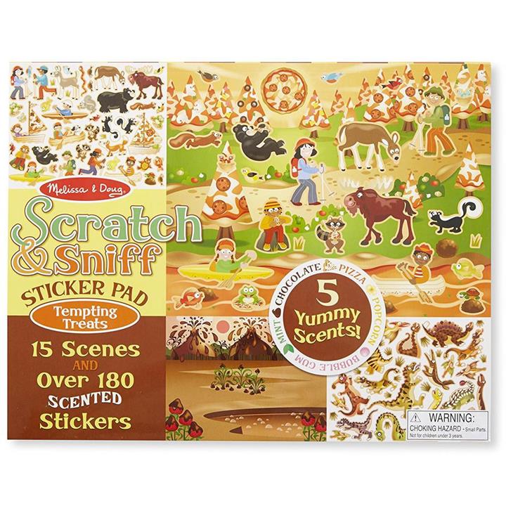 Melissa and Doug Scratch & Sniff Sticker Pad - Tempting Treats