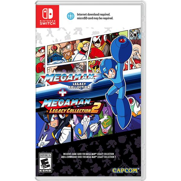 Mega Man Legacy Collection 1 + 2 Nintendo Switch Game (#)