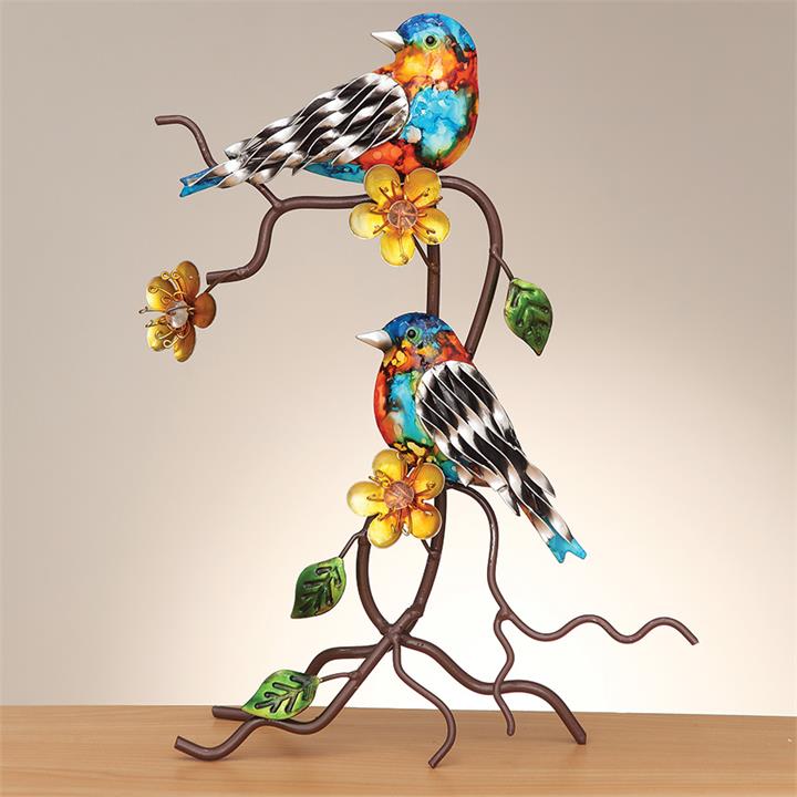 Metal Crafted Birds