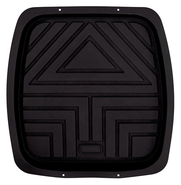 Mean Mother Deep Dish Tray Mat Rear - Black