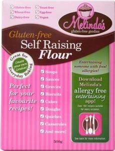 Melindas Self Raising Flour G/F 500g