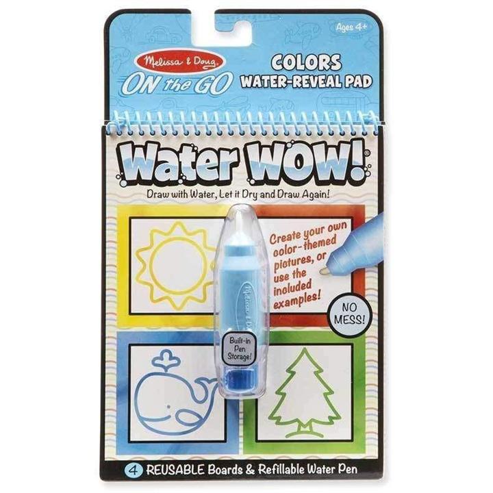 Melissa and Doug On the Go - Water Wow ! Colours and Shapes