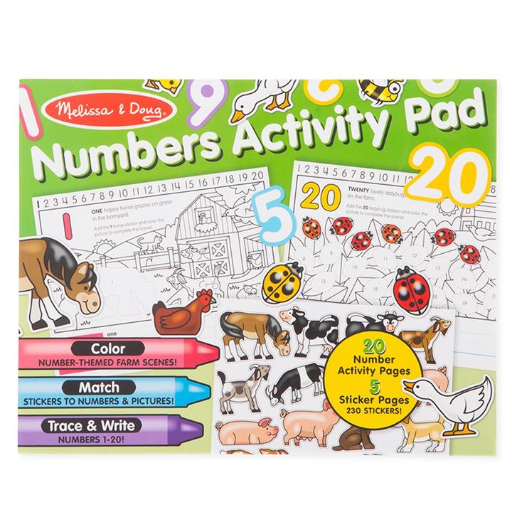 Melissa and Doug Numbers Activity Pad