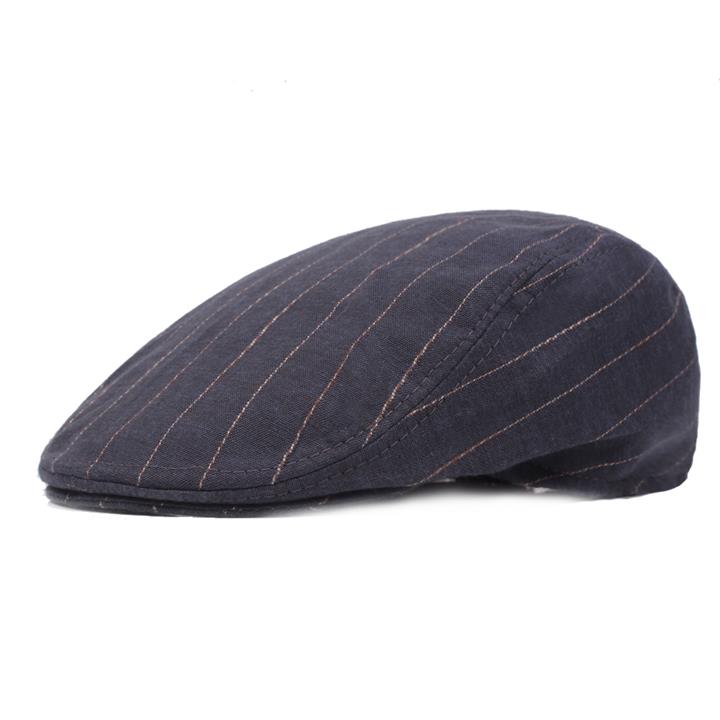 Men Women Causal Stripe Leisure Beret Caps