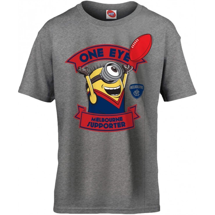 Melbourne Demons Kid's Minion Eye Tee