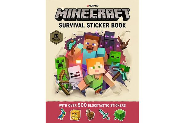 Minecraft Survival Sticker Book - An Official Minecraft Book From Mojang