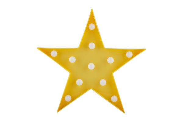 Milano Battery Powered Big Five-pointed Star Night Light