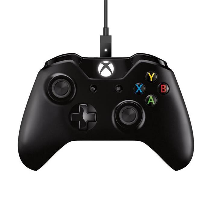 Microsoft Xbox One Wired Usb Controller And Cable For Windows - Black