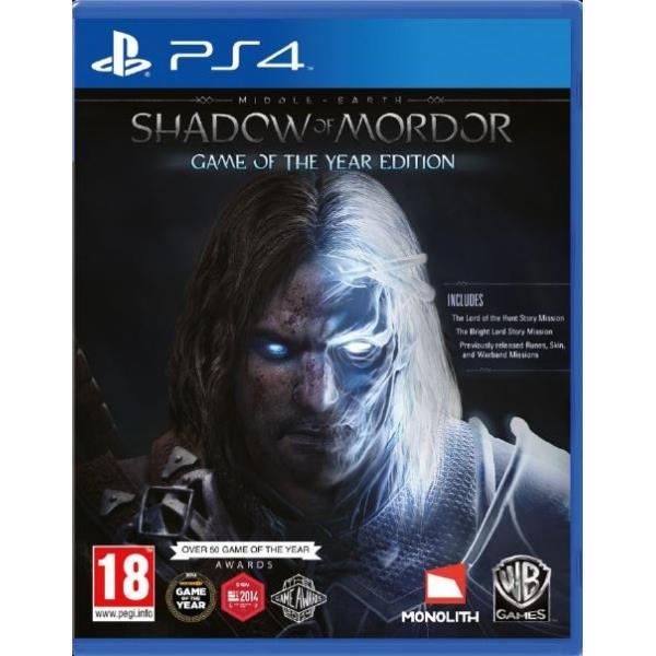 Middle-earth Shadow Of Mordor Game Of The Year (GOTY) PS4 Game