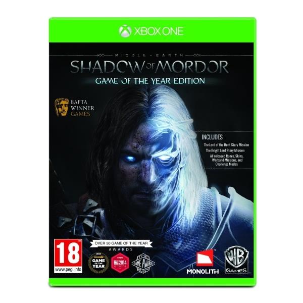 Middle-earth Shadow Of Mordor Game Of The Year (GOTY) Xbox One Game