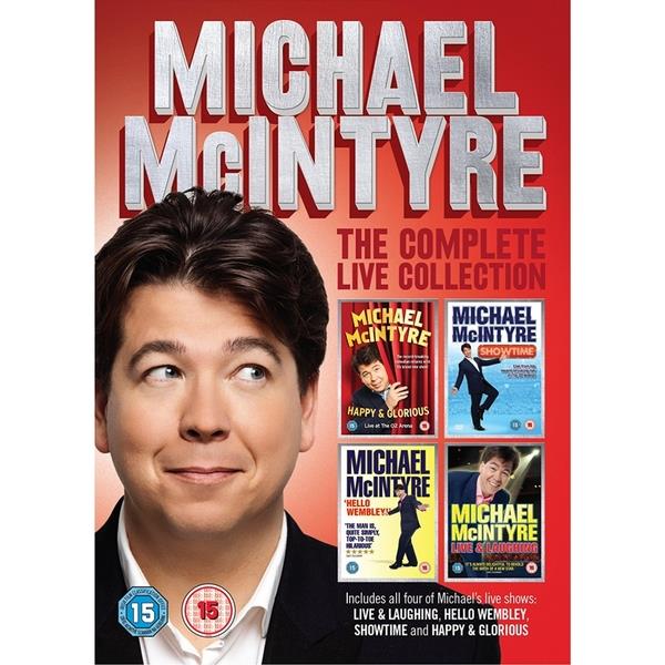 Michael Mcintyre: The Complete Live Collection DVD