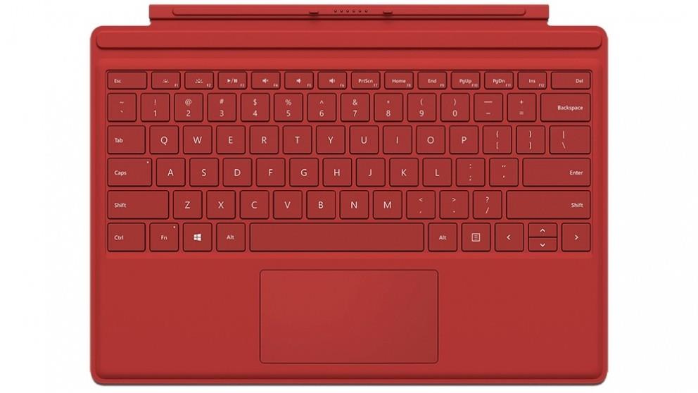 Microsoft Surface Pro Type Cover 4 - Red