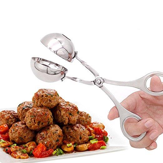 Mini Meat Baller Stainless Steel Made Cookie Dough Scoop Professional Sphere Mold Ball Maker for Cake Or Meat