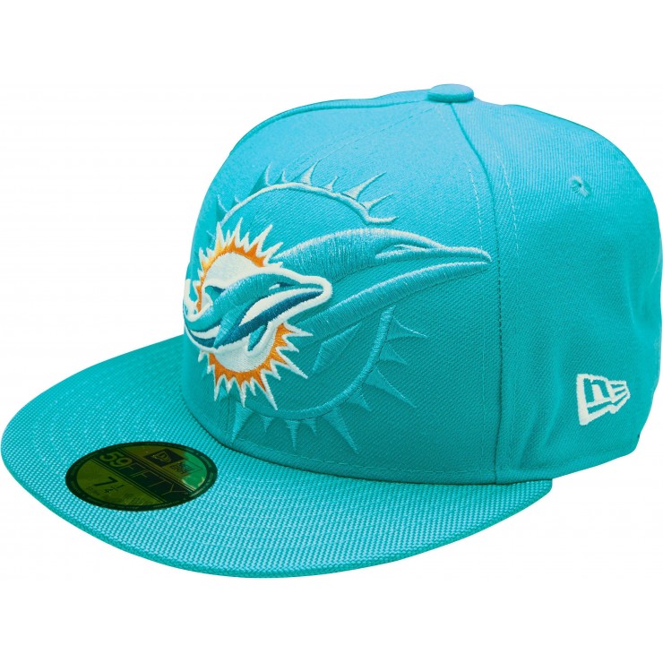 Miami Dolphins 59FIFTY Sideline Cap