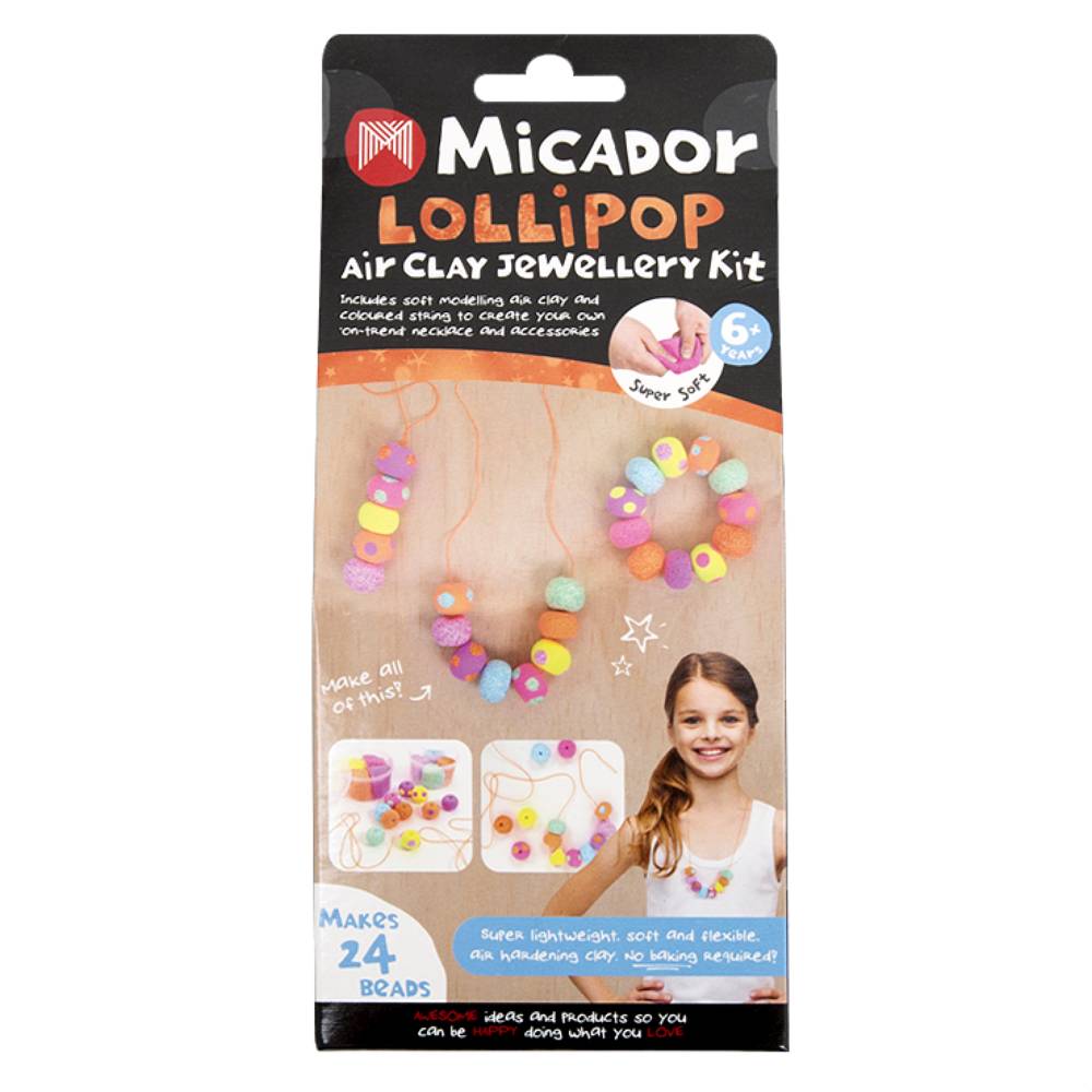 Micador Air Clay Lollipop Jewellery Kit