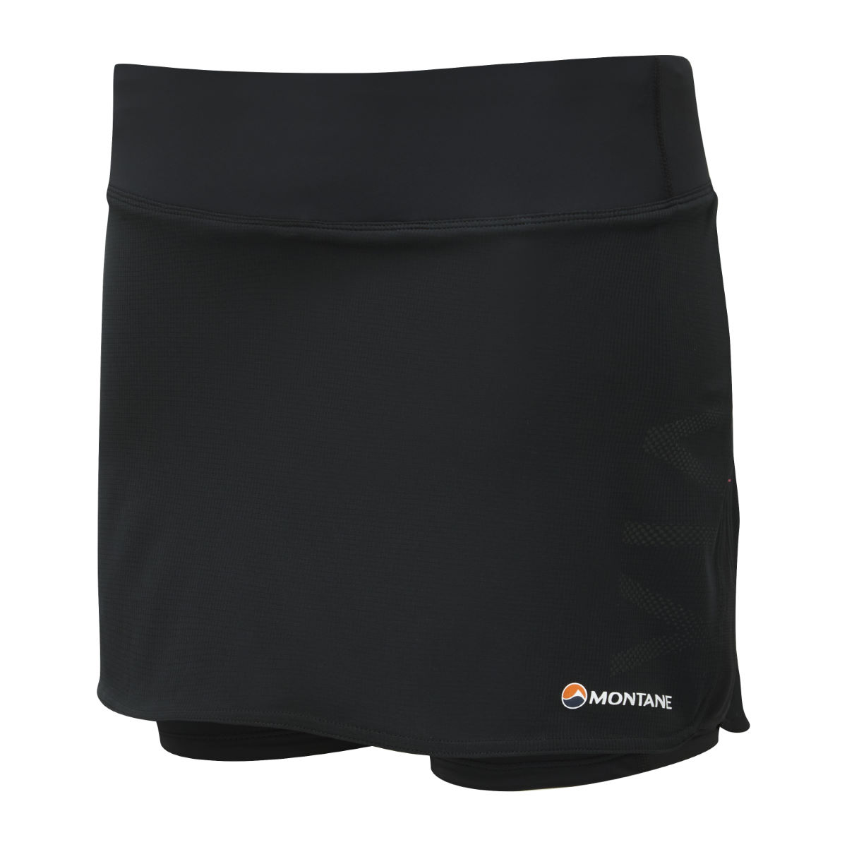 Montane Women's Trail 2SK Skort - 8 Black/Dolomite Pink