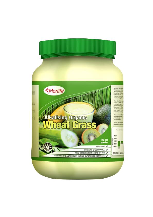 Morlife Certified Organic Wheat Grass 1kg