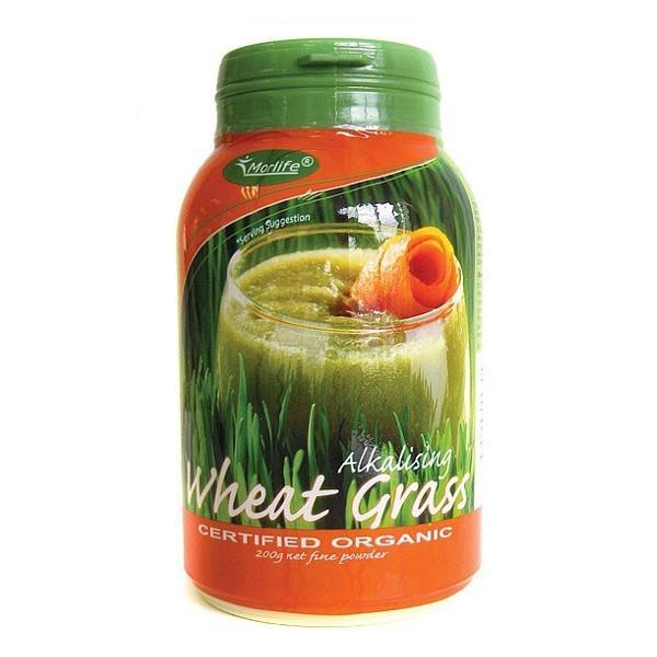 Morlife Alkalising Wheat Grass 200gm