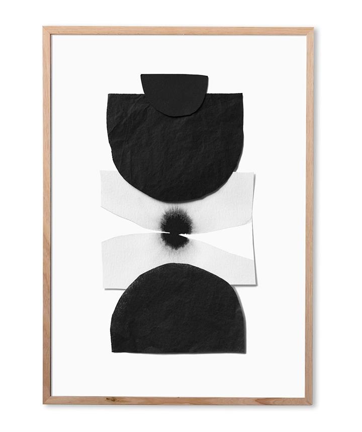 Monochromatic Totem 1 Art Print Large