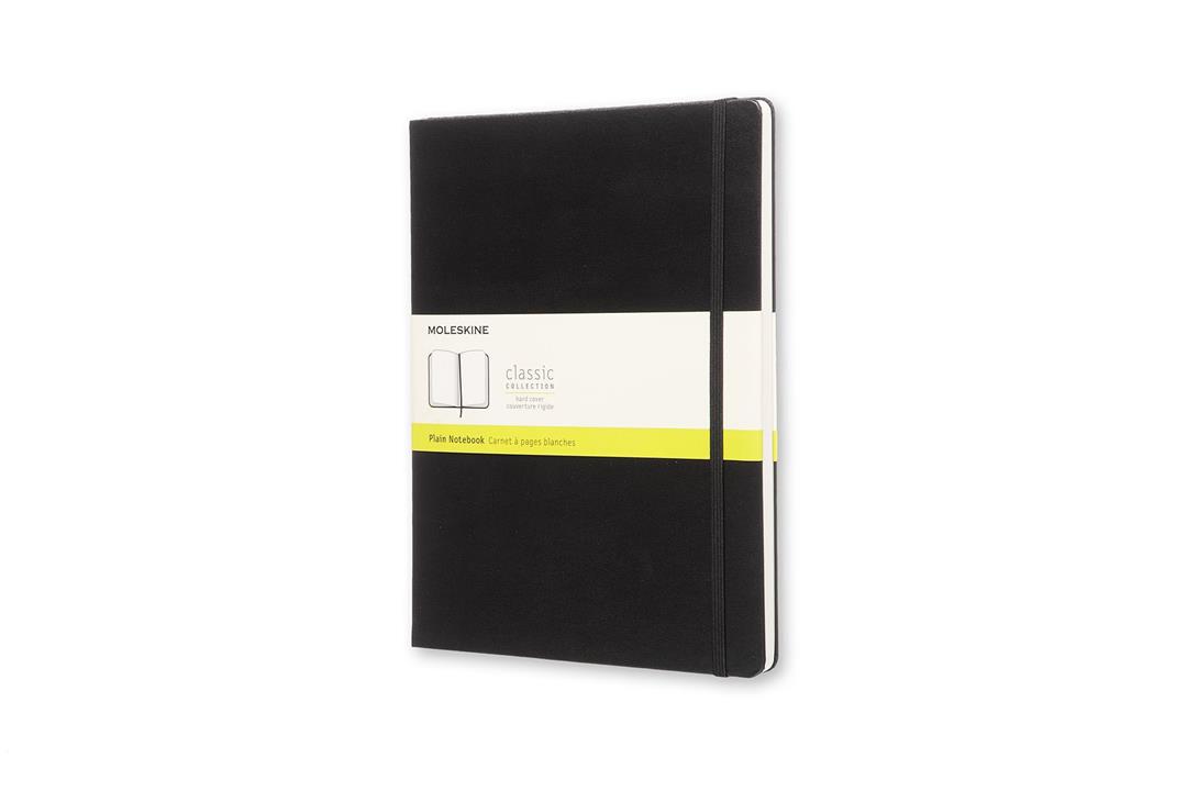 Moleskine - Classic Hard Cover Notebook - Plain - Extra Large - B