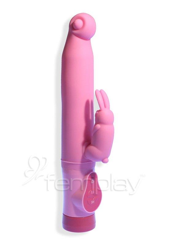 Mr Hump's Smooth Circles Rabbit Vibrator - Pink