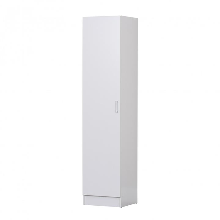 Multi-purpose Cupboard Single Door White