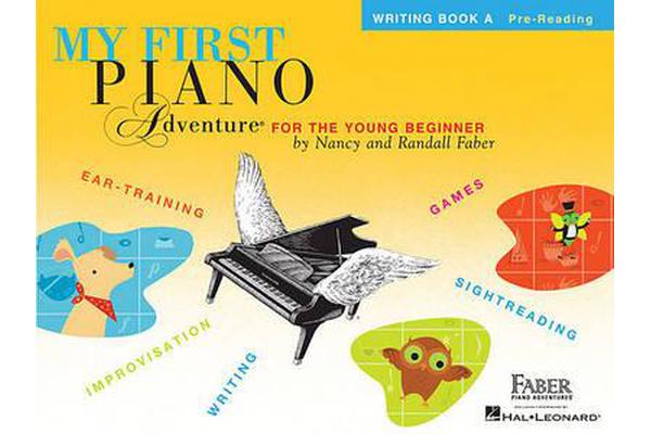 My First Piano Adventure For The Young Beginner - Writing Book A - Pre-Reading