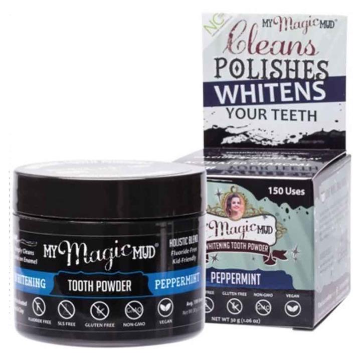 My Magic Mud Charcoal Tooth Powder Peppermint (30g)