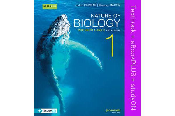 Nature of Biology 1 5E VCE Units 1 and 2 & eBookPLUS + StudyOn VCE Biology Units 1 and 2