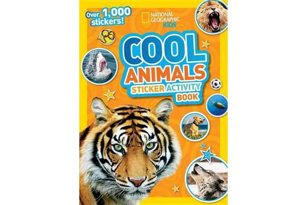 National Geographic Kids Cool Animals Sticker Activity Book