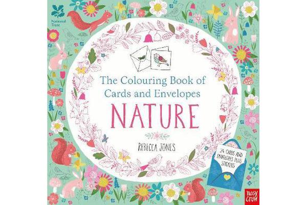 National Trust - The Colouring Book of Cards and Envelopes - Nature