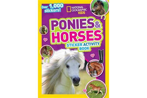 National Geographic Kids Ponies And Horses Sticker ActivityBook