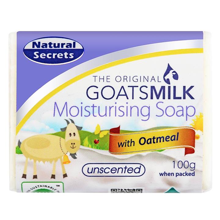 Natural Secrets Goats Milk Soap with Oatmeal 100g