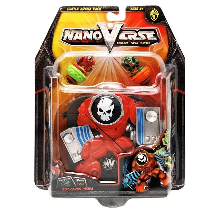 NanoVerse Battle Arena Pack - Red & Orange