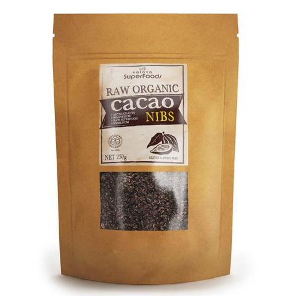 Natava SuperFoods Certified Organic Raw Cacao Nibs 500gm