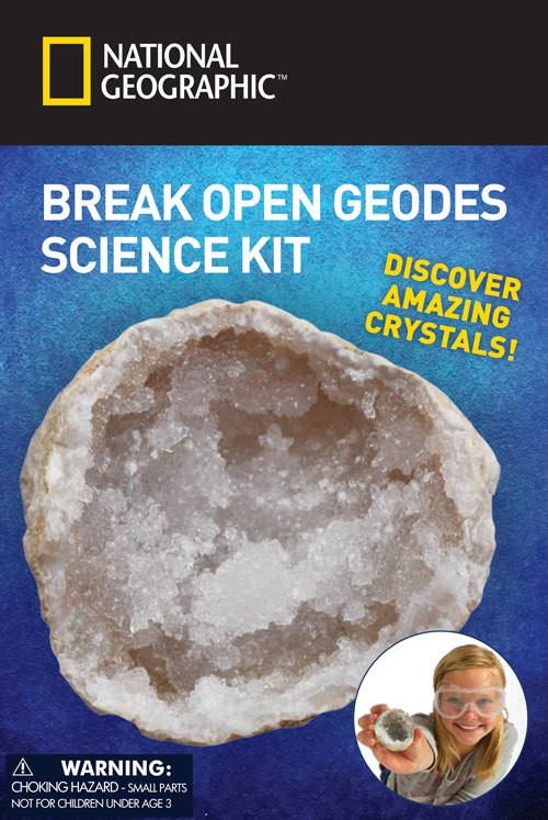 Nat Geo Break Open Geodes Kit