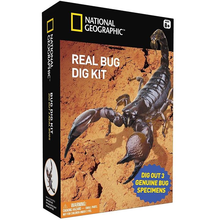 Nat Geo Real Bug Dig Kit