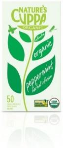 Natures Cuppa Organic Peppermint 50 Teabags