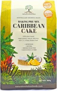 Natural Evolution Baking Pre-Mix Caribbean Cake 486g