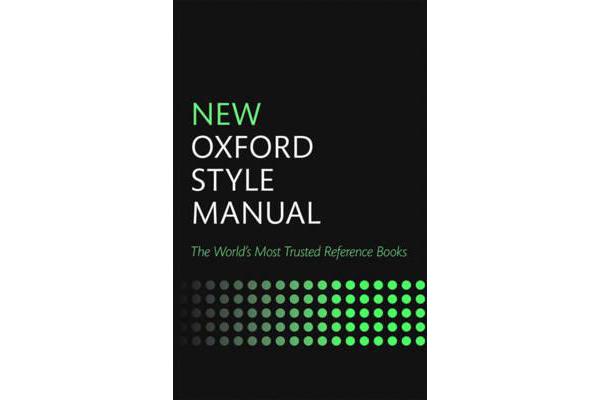 New Oxford Style Manual