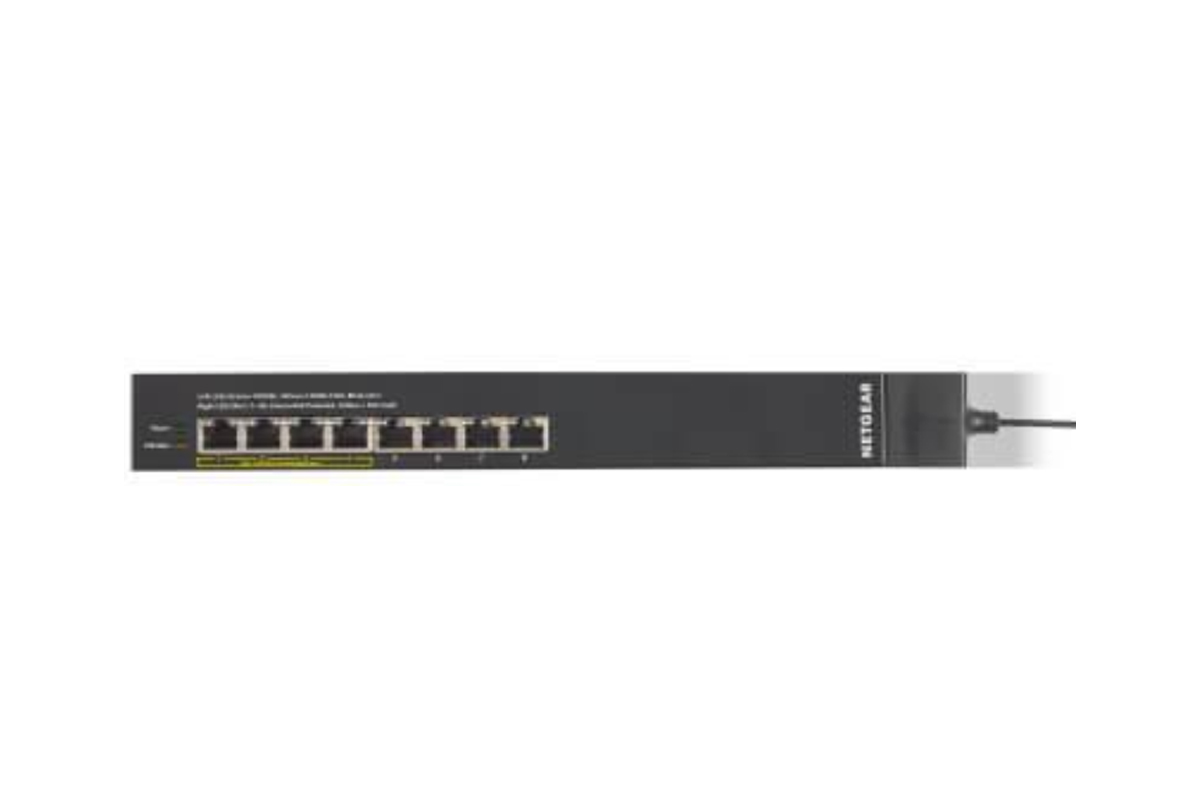 Netgear GSS108EPP ProSAFE Plus 8-Port Gigabit Click Switch With 4 Poe+ (GSS108EPP-100AUS)